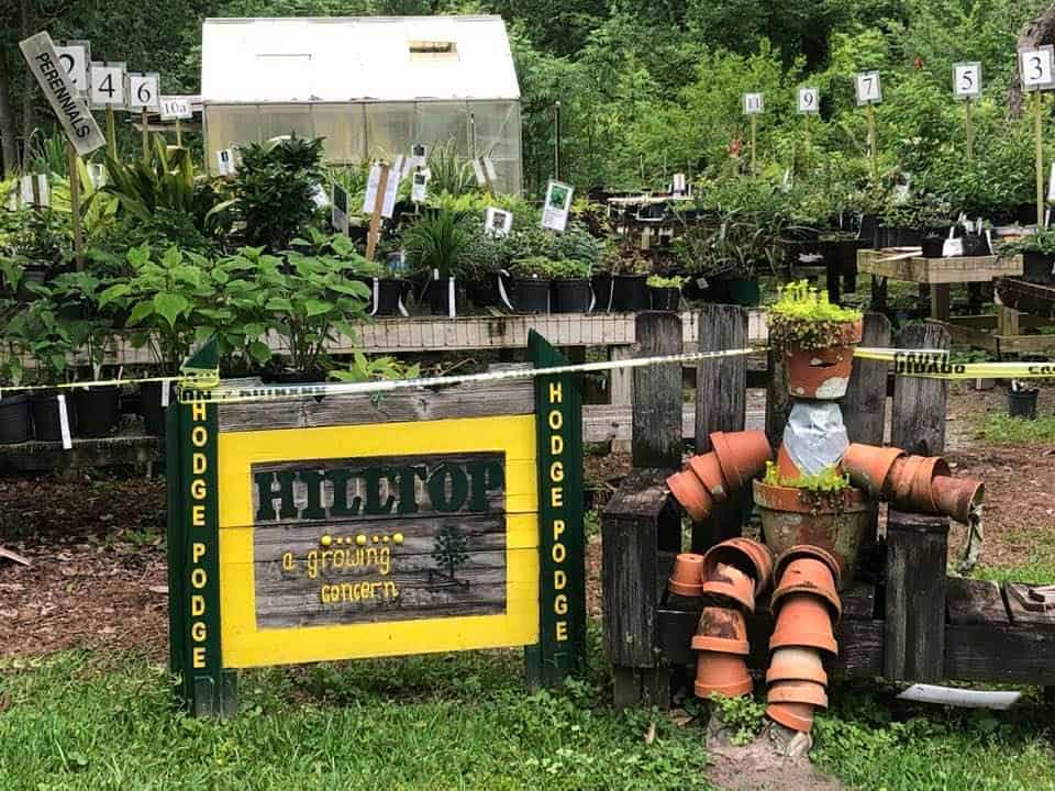 The Hodge Podge Plant Nursery at the LSU Hilltop Arboretum