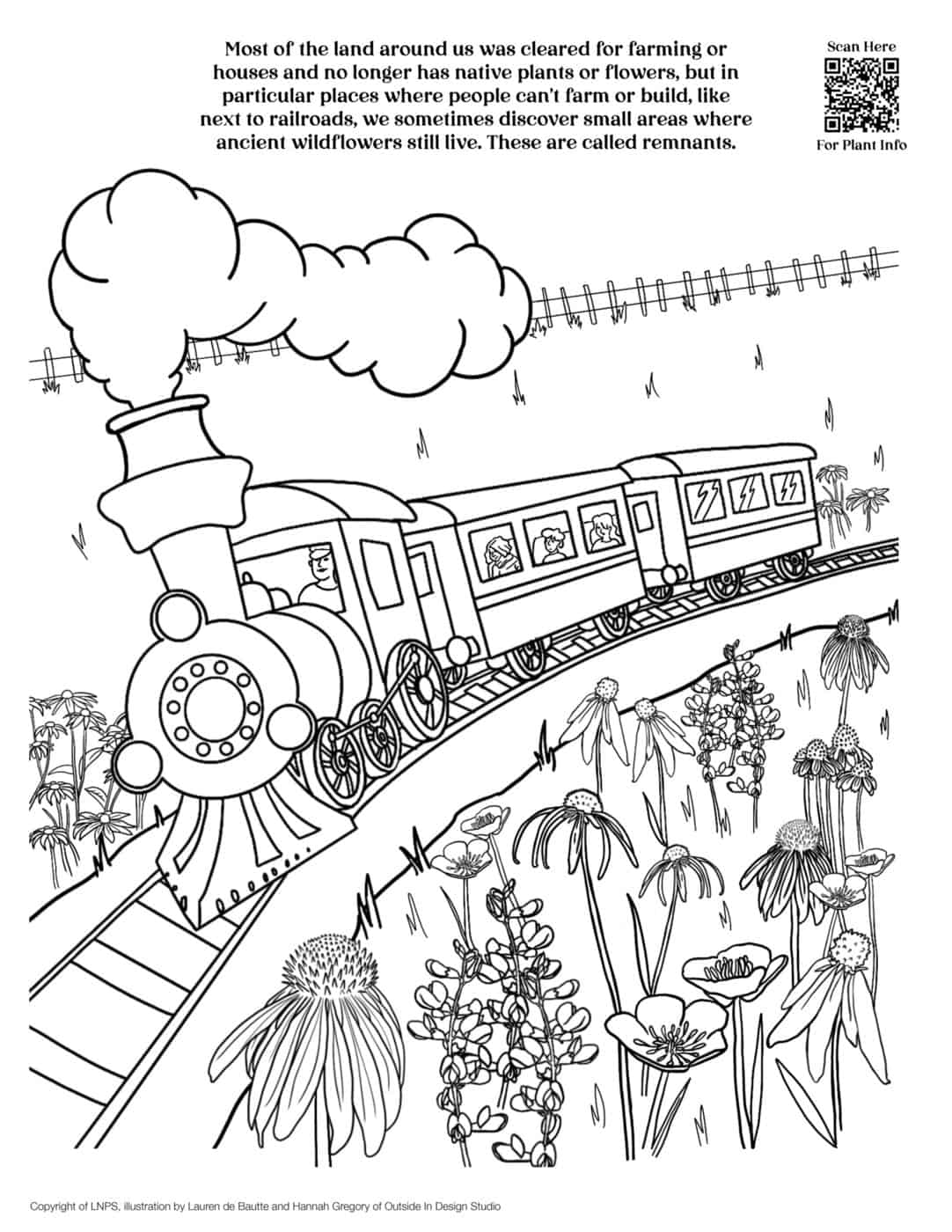 LNPS - Coloring Book - Railroad_with_Train