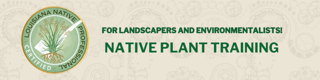 Native Plant Training Banner
